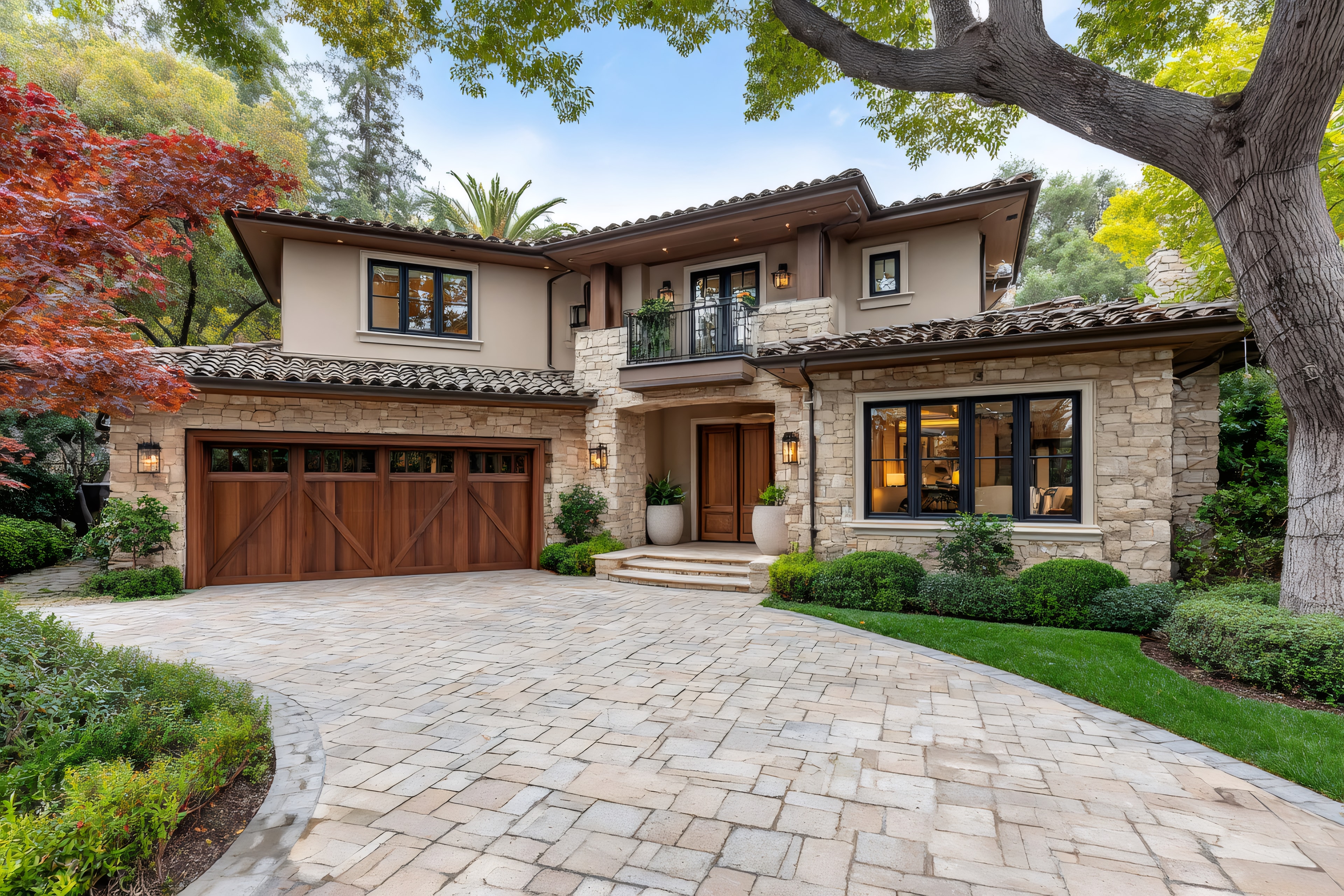 Carriage garage door